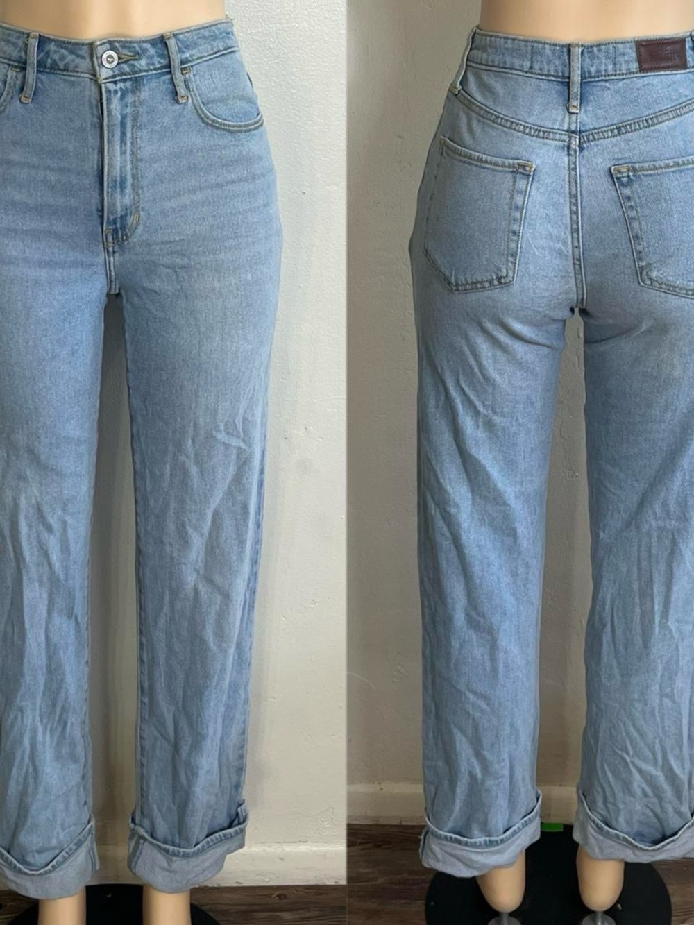 Hollister Light Blue Boyfriend Jeans